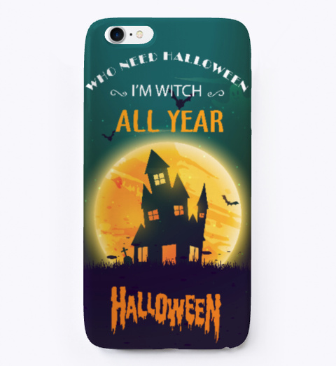 Halloween I Phone Case Standard Camiseta Front
