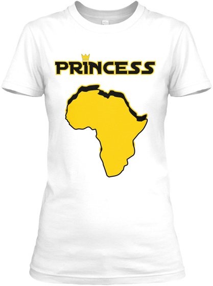 Princess White T-Shirt Front