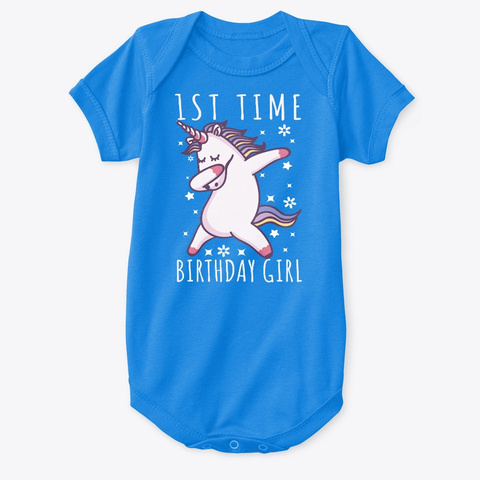 unicorn first birthday shirt