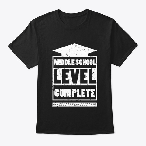 Middle School Level Complete Black T-Shirt Front