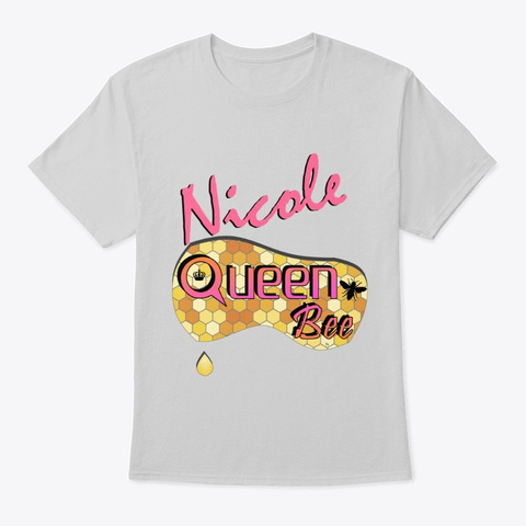 Nicole Queen Bee Light Steel T-Shirt Front