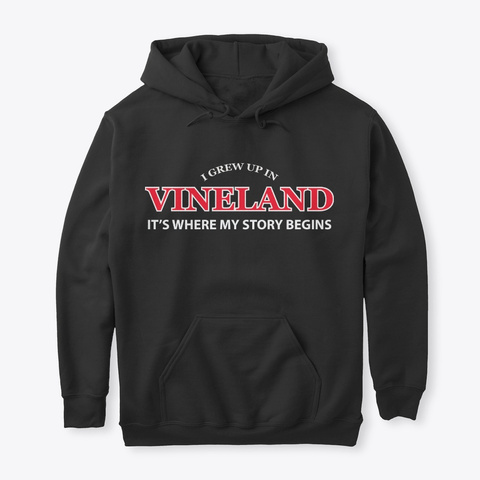 Vineland  Lover T Shirt  Black T-Shirt Front
