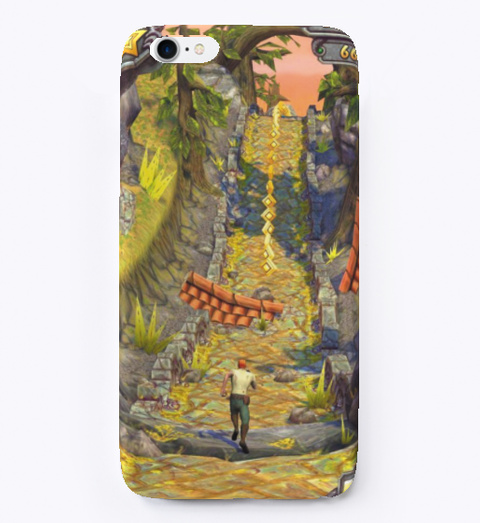 Temple Run   I Phone Case Cover Standard T-Shirt Front