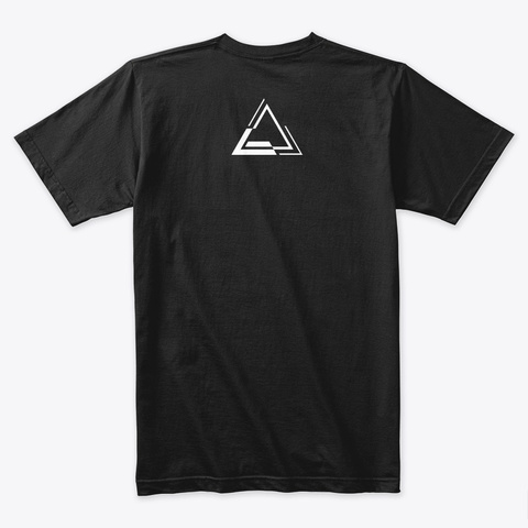 Alterant 3 D Logo T Shirt (2 Sided) Black T-Shirt Back