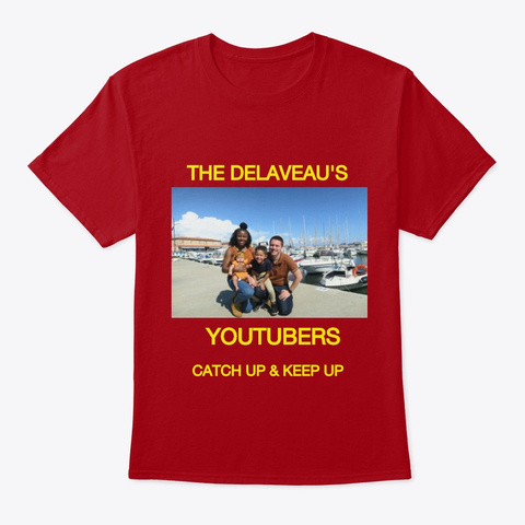 The Delaveaus Red T-Shirt Front