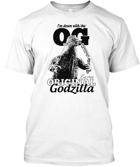 Godzilla - Down With The Og T-shirt Eu