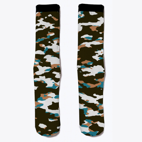 Military Camouflage   Arctic Tundra V Standard áo T-Shirt Front