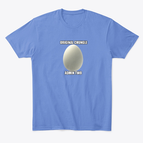 Two Heathered Royal  T-Shirt Front