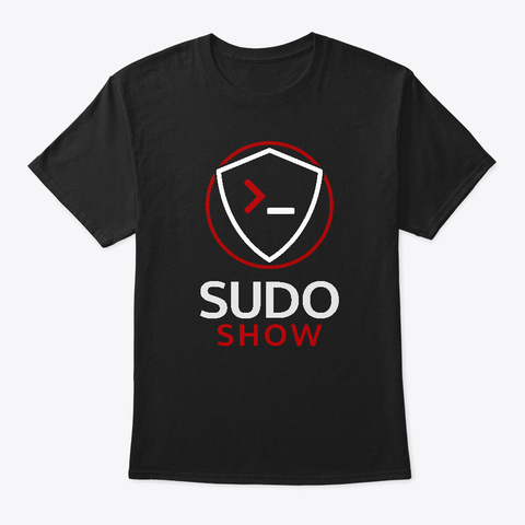 Sudo Show T Shirt Black T-Shirt Front