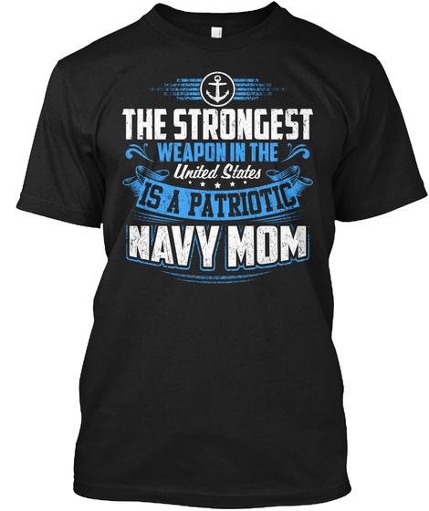 Patriotic Navy Mom