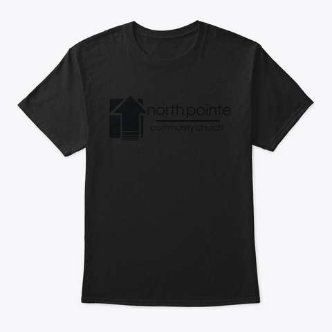 North Pointe Black T-Shirt Front