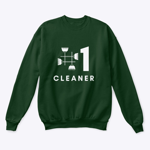 No 1 Cleaner Deep Forest  T-Shirt Front