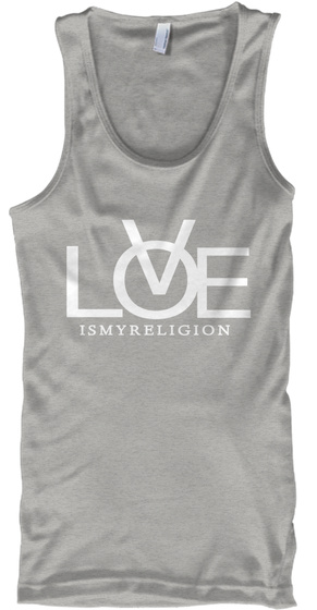 LOVE IS MY RELIGION Unisex Tshirt