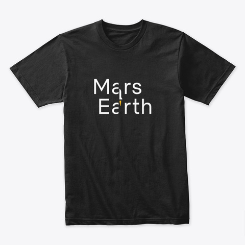 A Ship: Mars 🚀 #Sfsf Black T-Shirt Front