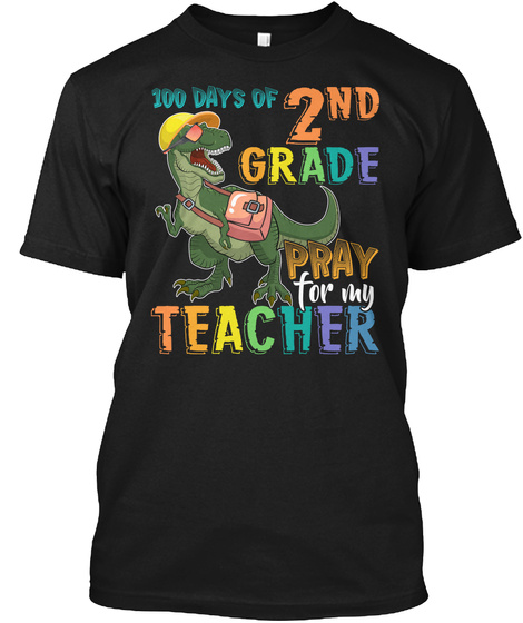 100 Days of 2nd Grade Dinosaur Unisex Tshirt