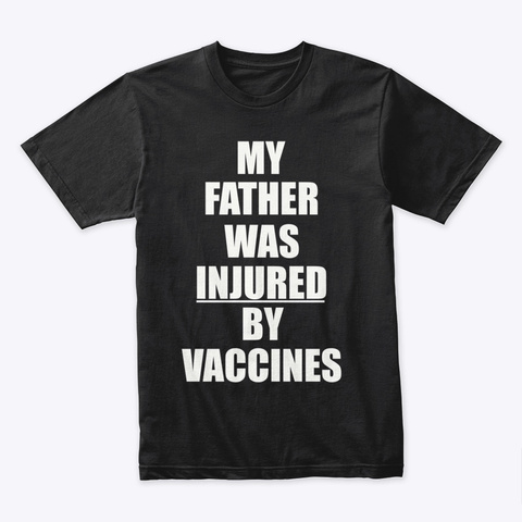 "Father" T Shirt Black Black T-Shirt Front