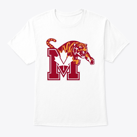 Memphis, Canada White T-Shirt Front