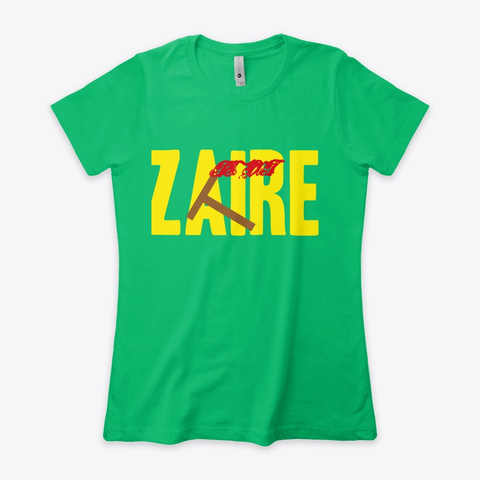 Zaire Kelly Green  T-Shirt Front