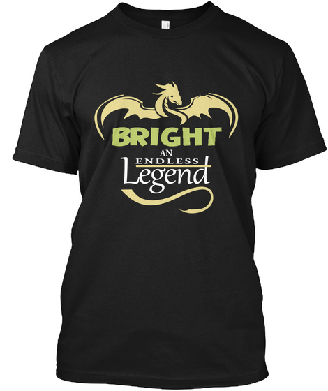 Bright An Endless Legend Black T-Shirt Front