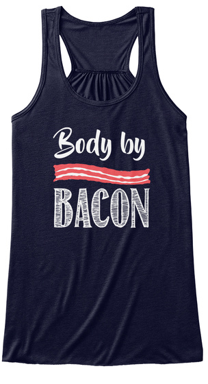 Body By Bacon Midnight T-Shirt Front