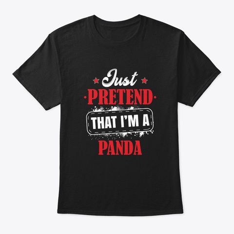 Pretend Im A Panda Costume Halloween