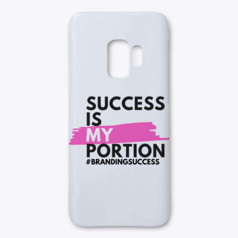Success Is My Portion "Pink Edition"  White Camiseta Front