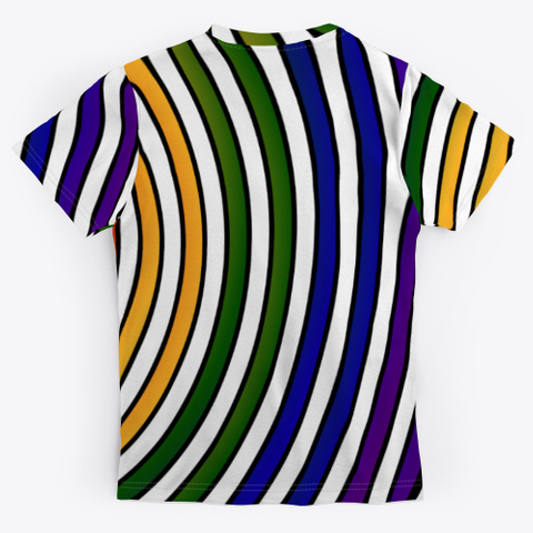 Archimedean Spiral Series   Spectrum Standard T-Shirt Back