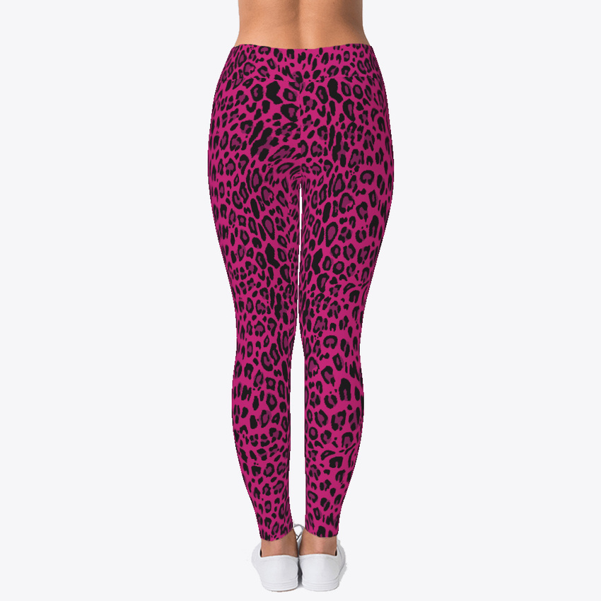 Best Pink leopard workout pants for Weight Loss