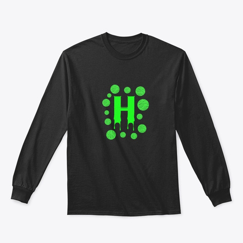 Hainesville Hoopers Long Sleeves Black áo T-Shirt Front