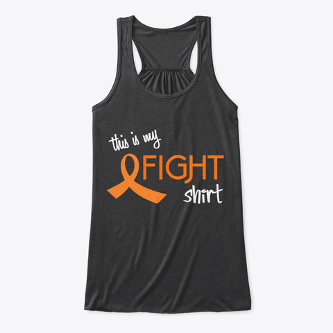 This Is My Fight Shirt Dark Grey Heather T-Shirt Front
