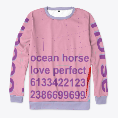 Ocean Horse Love Perfect Standard T-Shirt Front