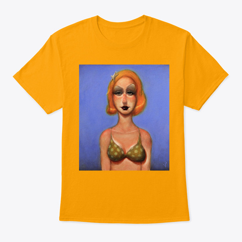 Bitsy Gold T-Shirt Front