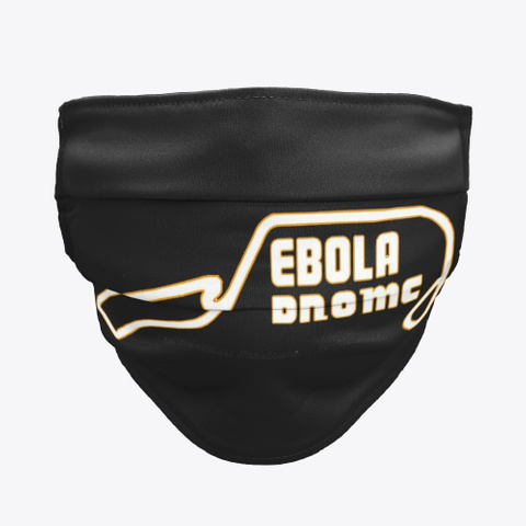 Emboladrome Mask Black T-Shirt Front
