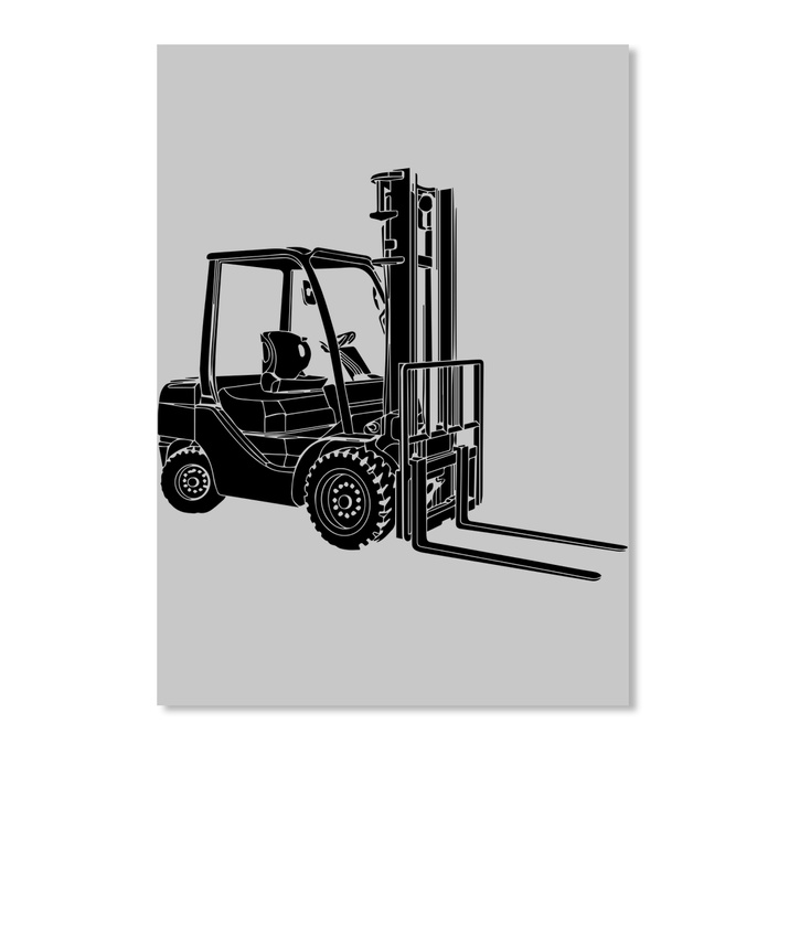 Retired Forklift Operator Sticker Portrait Ebay