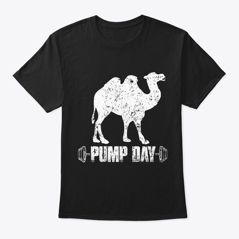 Lifting Training Gymer Shirt Pump Day Ca Black T-Shirt Front