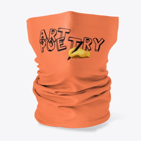 Art Poetry Facemask Coral Kaos Front