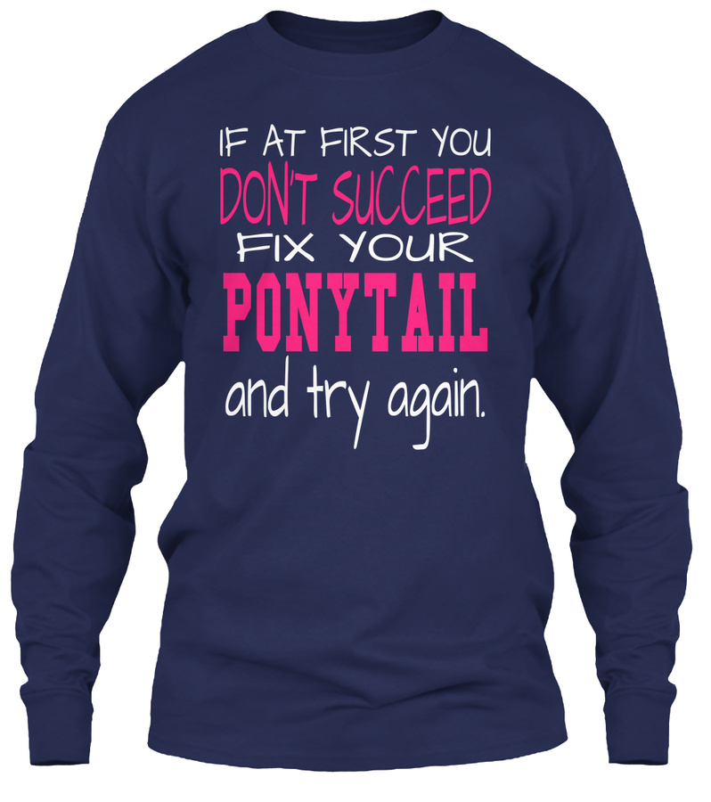 LIMITED EDITION FIX YOUR PONYTAIL Unisex Tshirt