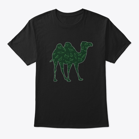 Camel 115 Black T-Shirt Front