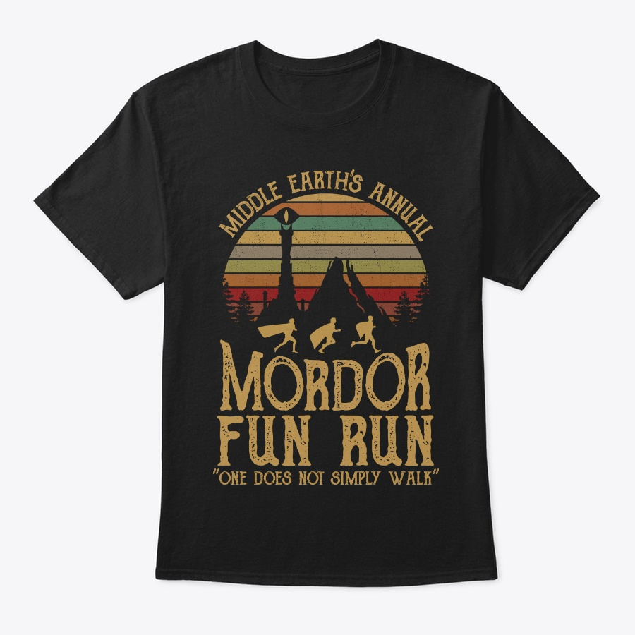 Mordor fun run- One does not simply walk Unisex Tshirt