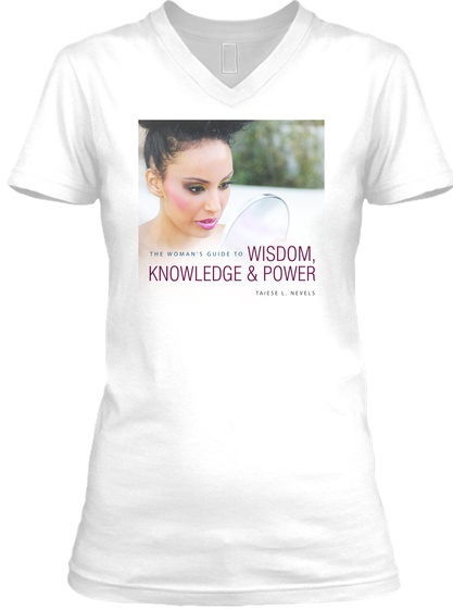 The Woman's Guide Tee White T-Shirt Front