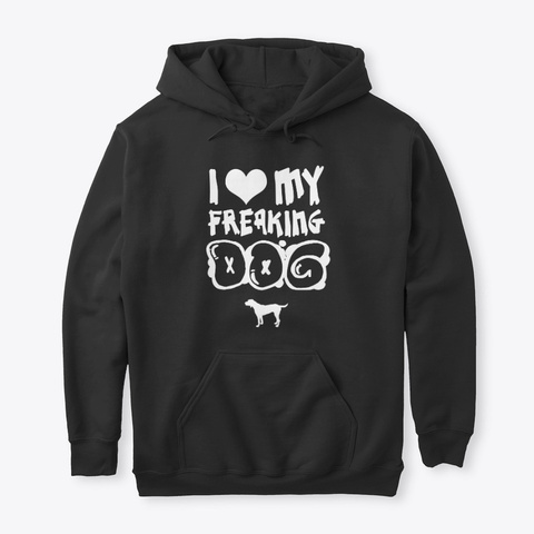 Ve My Freaking German Wirehaired Pointer Black T-Shirt Front