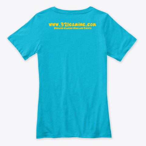 Turner The Turtle Summer 2020 Turquoise T-Shirt Back