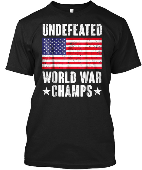 Undefeated World War Champs Shirt - Amer