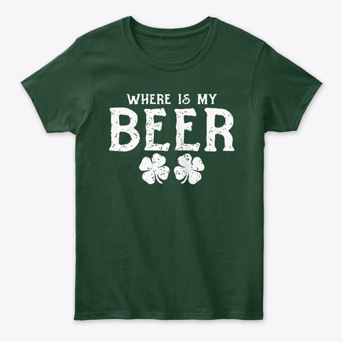 Where Is My Beer Funny Drinking T Unisex Tshirt