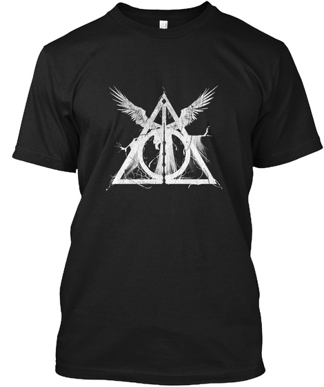 Always Deathly Hallow Voldemort Poter Hp Black T-Shirt Front