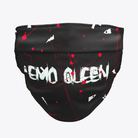Emo Queen  Black T-Shirt Front
