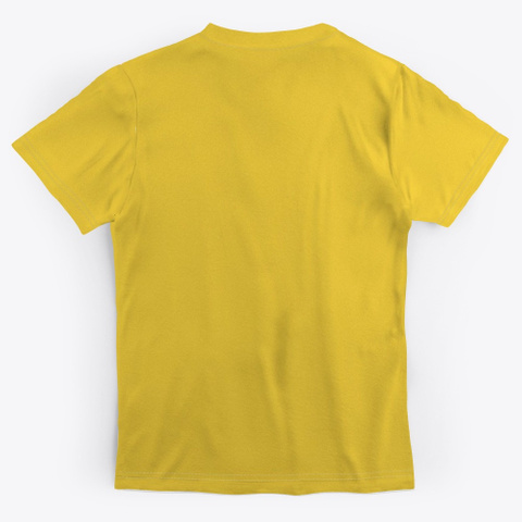 Kung Fu Captain Yellow T-Shirt Back