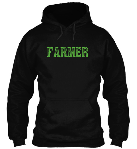 Farmer Black Camiseta Front