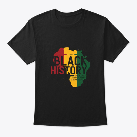 Celebrate Black History Month Black T-Shirt Front