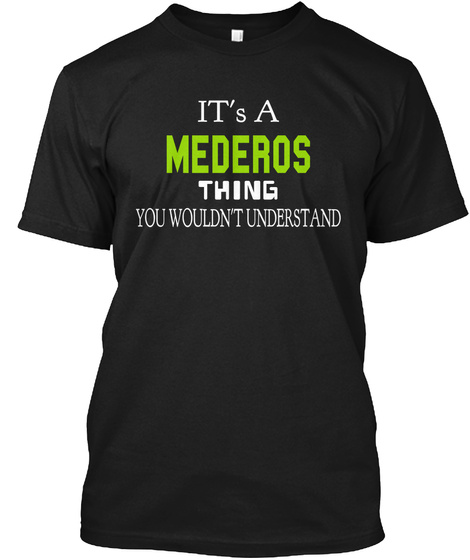 MEDEROS special shirt Unisex Tshirt